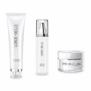 Lorde + Belle CC Skincare Regimen Hydrating Cleanser Serum Hydra-V Moisturizer